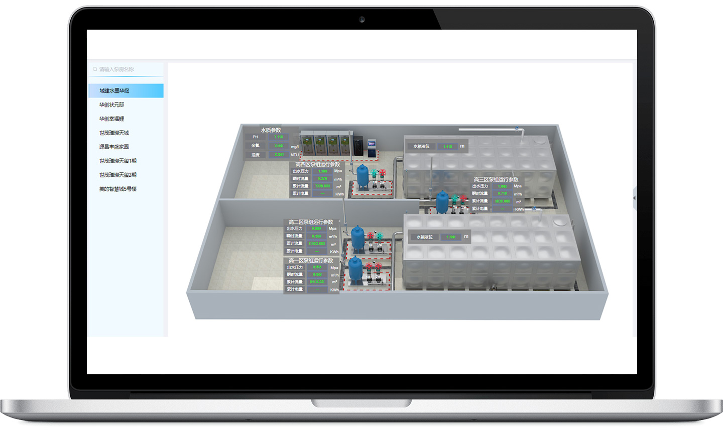二次供水管理系統